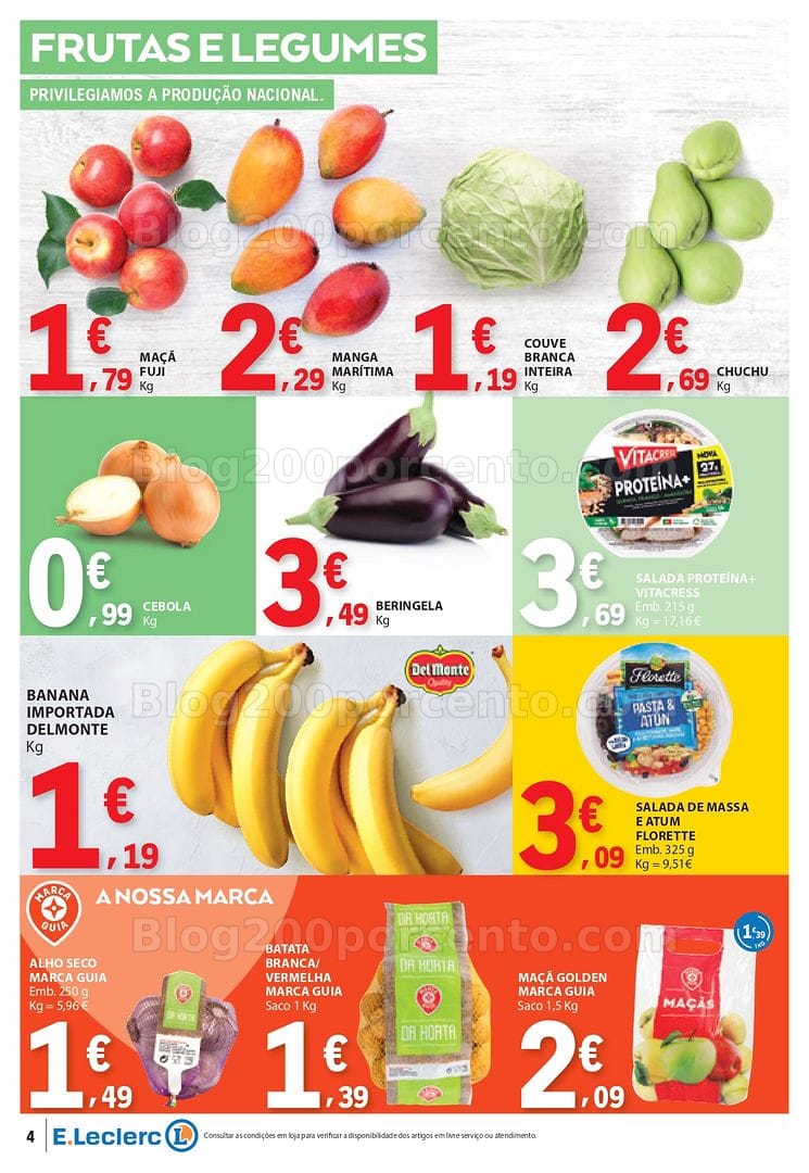 Antevisão Folheto E-LECLERC Promoções de 5 a 11 março